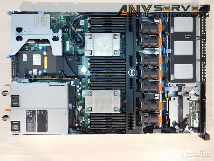 Сервер Dell R630 2x E5-2697Av4 256Gb S130 8SFF