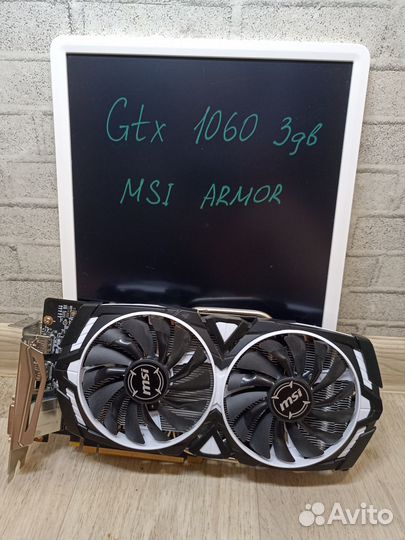 Msi gtx 1060 3gb armor