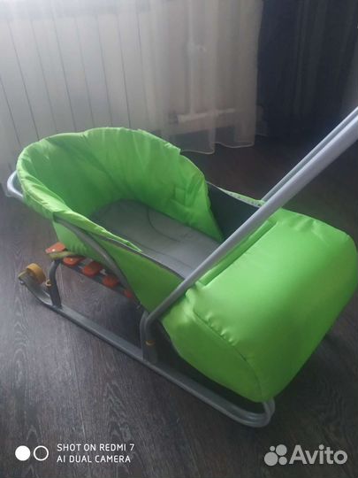 Коляска санки