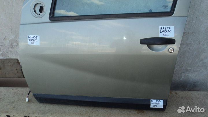 Дверь передняя левая Renault Sandero 1