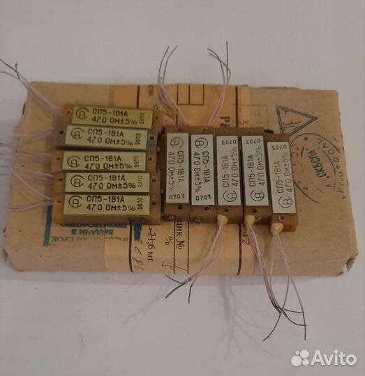 Резисторы пп3-44, пп3-11 сп5