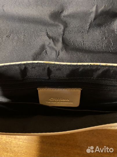 Винтажная сумка багет Кастом