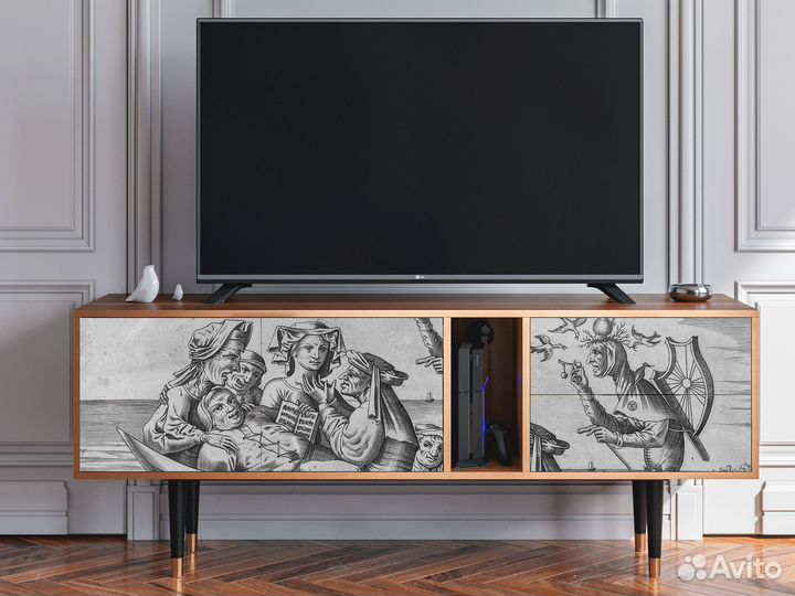 Тв-тумба T1 - Орех - Blau Schuyte