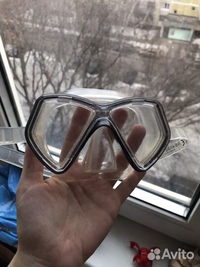 Маска для плавания детская