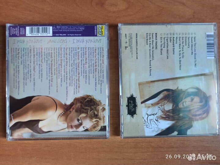 Cd диски фирменные (женский вокал)