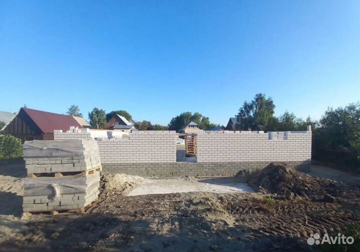 Дом 100м2 из газобетона под ключ