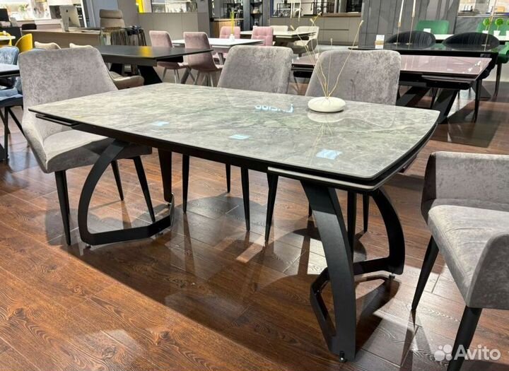 Стол из керамогранита раздвижной SKR-17391