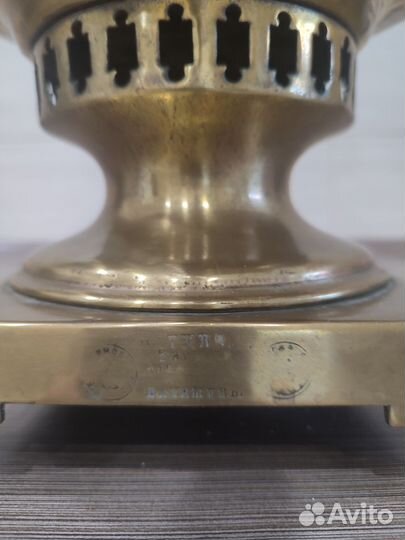 Самовар на дровах старинный