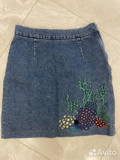 Джинсовая юбка