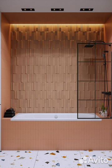 Стеклянная перегородка