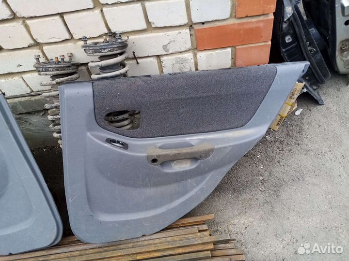 Обшивки дверей Hyundai Accent 2 Акцент
