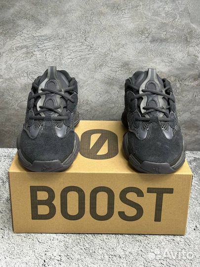 Кроссовки Adidas Yeezy 500 Utility Black (36-45)