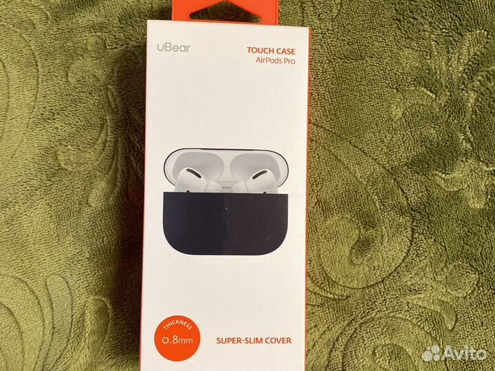 Чехол uBear Touch Case черный для AirPods PRO