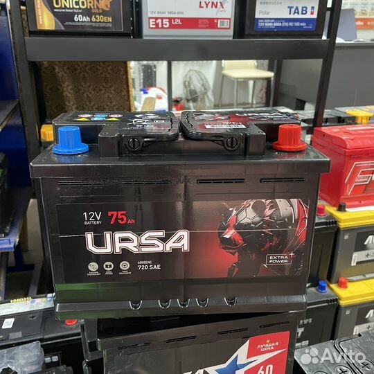 Аккумалятор 75Ah 720Ah Ursa 1AK