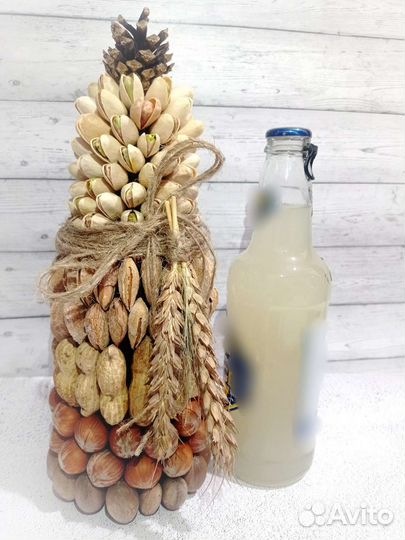 Сувенир-закуска из орехов под пиво