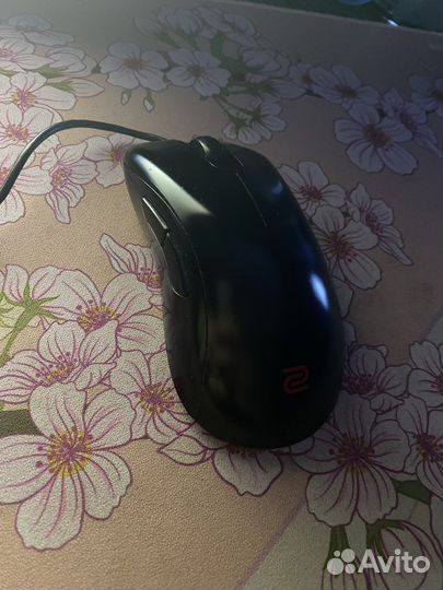 Игровая мышь zowie ec-2b + держатель провода