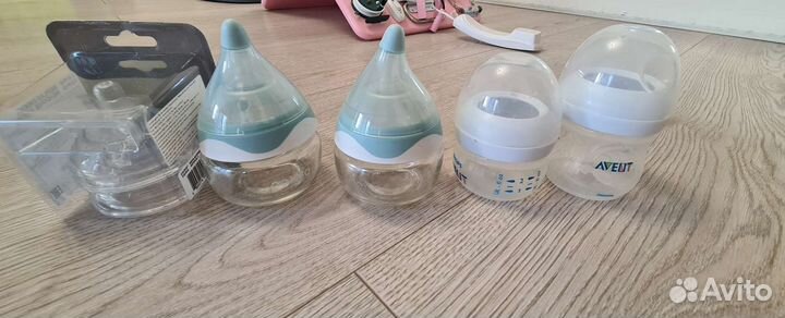 Бутылочки и соски Potato и Avent