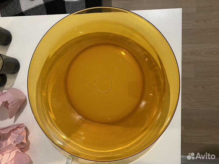 Блюдо цветное большое