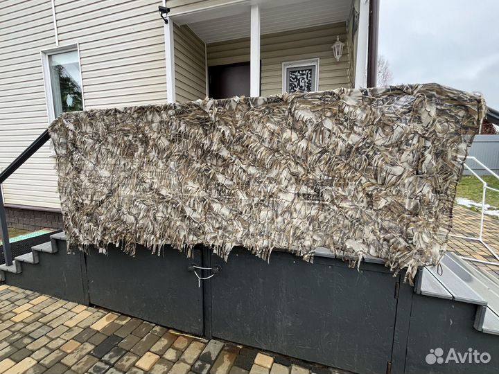 Маскировочная сеть камыш темный 1.5*3м