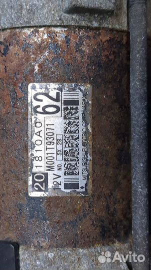 Стартер Mitsubishi Grandis