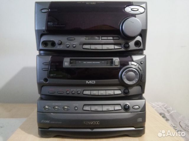 Муз.центрKenwood XL-1MD(аналог rxd-500) с колонкам