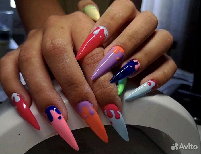 Гелевые типсы для наращивания