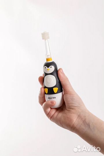 Детская электрическая зубная щетка Mega Ten 0-12 л