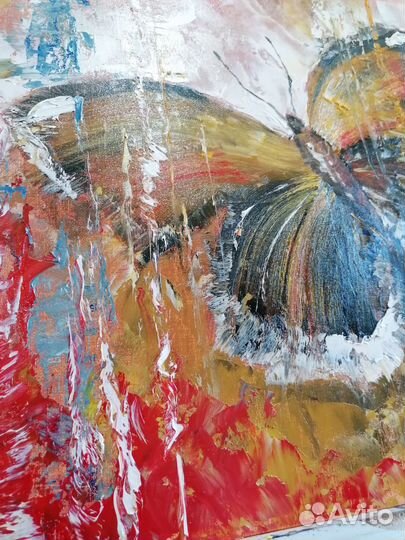 Интерьерная картина Холст масло мастихин