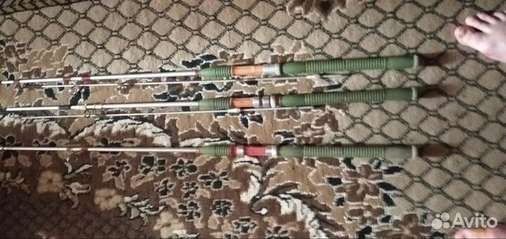 Спиннинг алюминиевый СССР