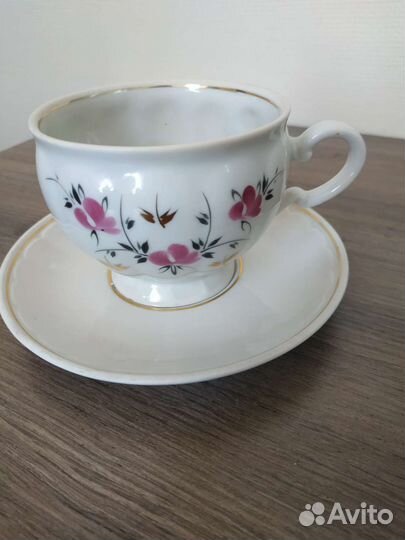 Чашка с блюдцем СССР