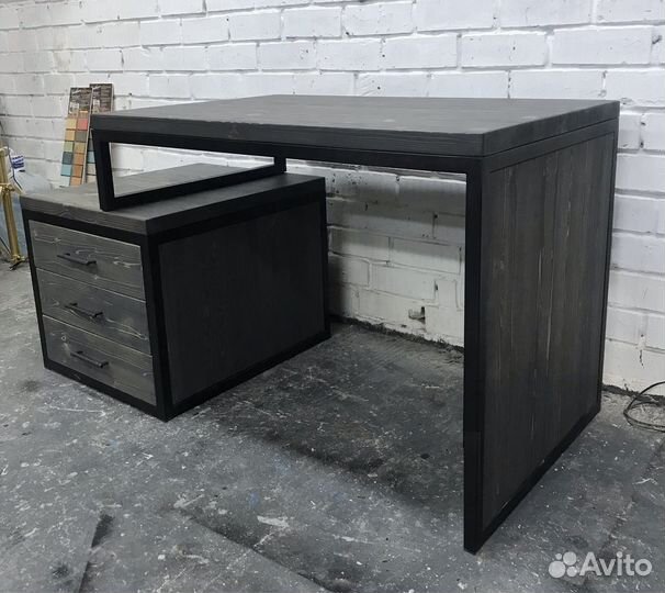Компьютерный стол Лофт на заказ