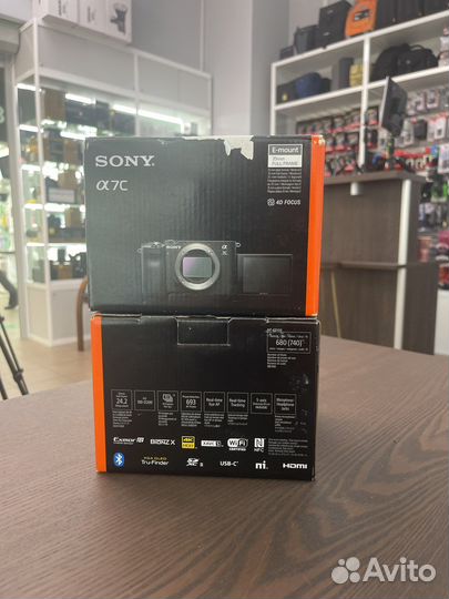 Sony A7c body английское меню