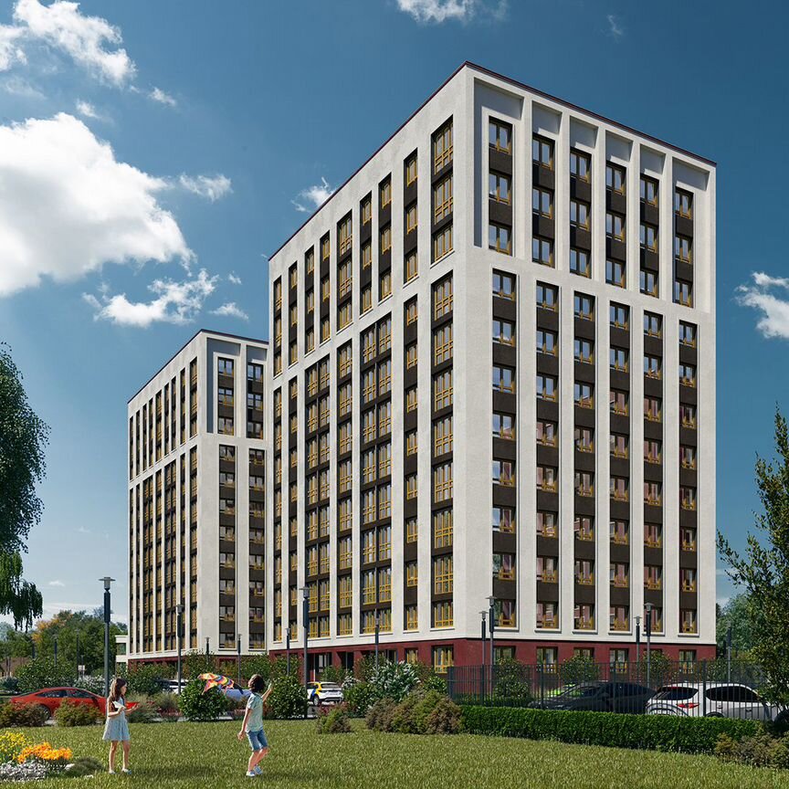 1-к. квартира, 36,1 м², 10/12 эт.