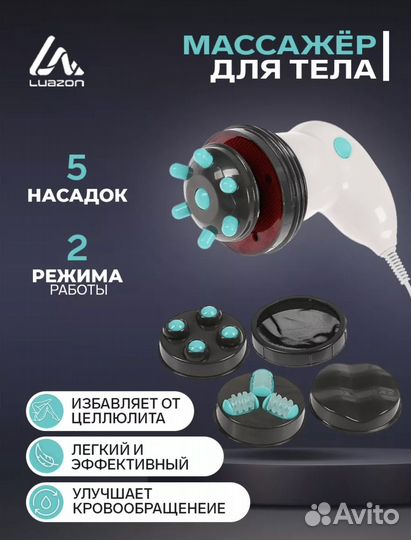 Новый антицеллюлитный массажер для тела