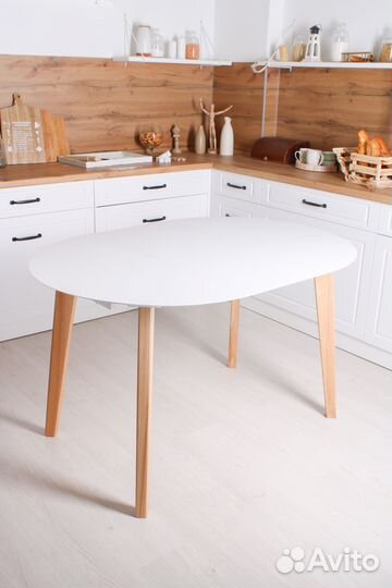 Стол раскладной белый