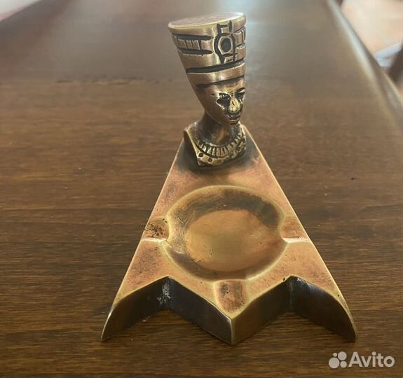 Пепельница СССР бронза