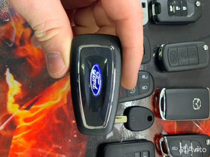 Ключ зажигания ford focus 3