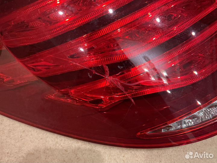 Фара фонарь левая задняя mercedes s класс w222