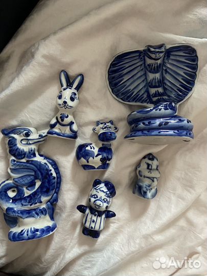 Фигурки гжель