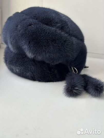 Шапка норковая женская новая