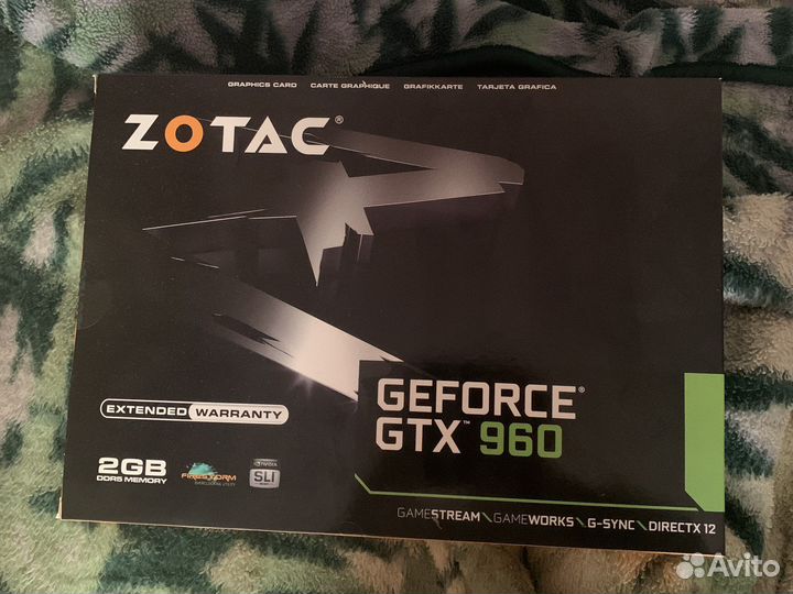 Видеокарта gtx 960 2gb