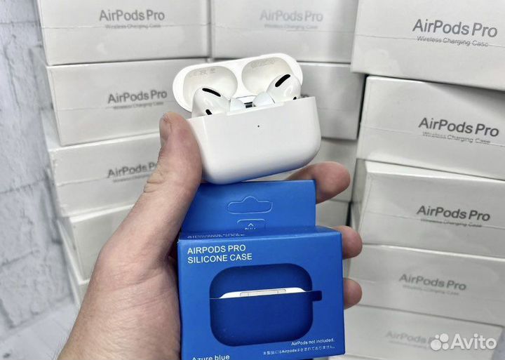AirPods Pro лучшая копия (гарантия+чехол)