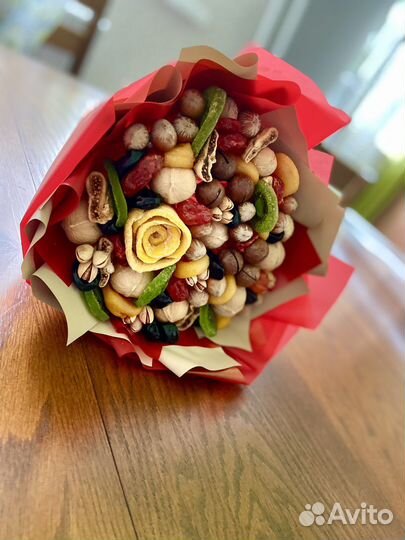 Съедобные букеты для женщин