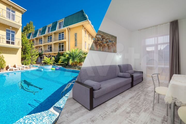 Квартира-студия, 25 м², 3/3 эт.