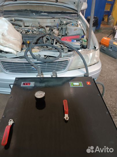 Промывка радиатора печки без снятия