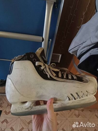 Коньки и шорты вратаря хоккейные