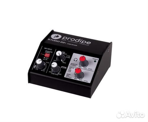 Аудиоинтерфейс USB Prodipe studio22+
