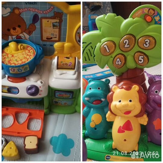 Vtech. Моя первая кухняБоулинг с животными Африки