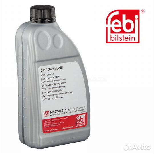 Febi 27975 Масло трансмиссионное CVT, 1л (цвет жёл