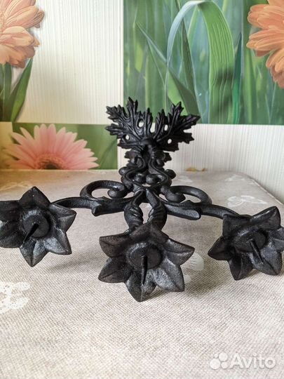 Подсвечник чугунный, Куса